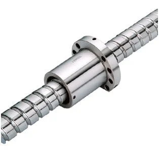 Conjunto de fuso de esferas com eixo helicoidal e castanha